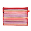 Factory direct supply of polyester seven-color fringed bags, dirt-resistant student test paper whole storage bags, office storage file bags Item Picture